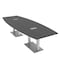 Skutchi Designs 45 in W, 144 in L, 29 in H, Engineered Wood Top, Grey HAR-BOT-46x143-DOU-ELEC-ASIANNIGHT - alternate 1